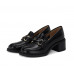 Versatile comfortable chunky heel loafers Versatile comfortable chunky heel loafers