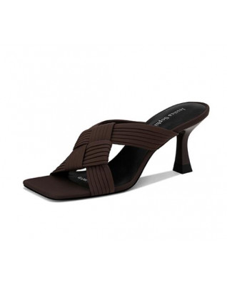 sheepskin high-quality stiletto comfortable feet with foreign style and fashionable sandals