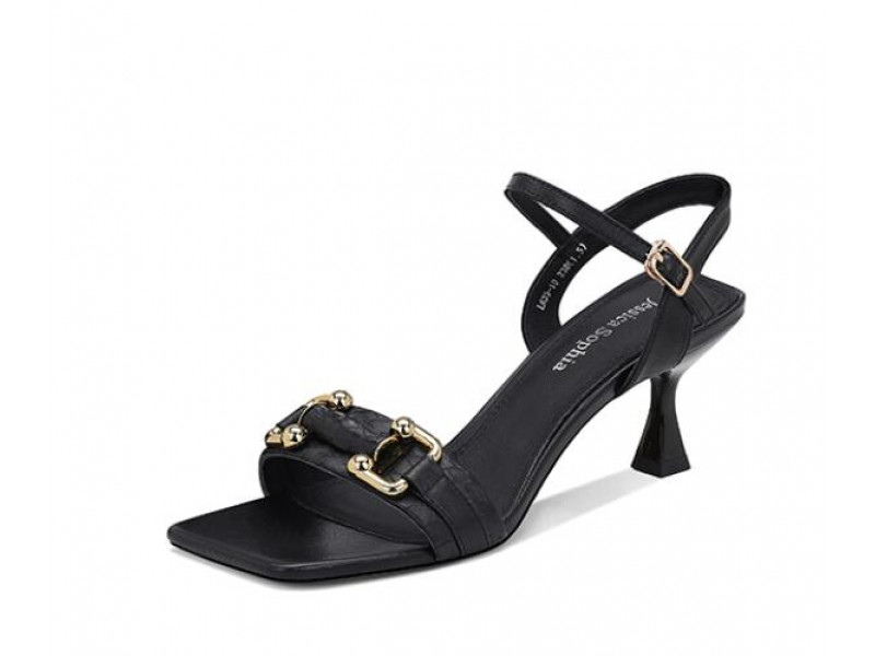 Summer new popular snakeskin open-toed high-heeled sandals Summer new popular snakeskin open-toed high-heeled sandals