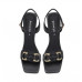 Summer new popular snakeskin open-toed high-heeled sandals Summer new popular snakeskin open-toed high-heeled sandals