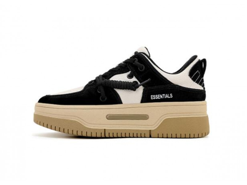 Black and white panda fleece fashion lace-up thick-soled height-increasing sports and leisure shoes Black and white panda fleece fashion lace-up thick-soled height-increasing sports and leisure shoes